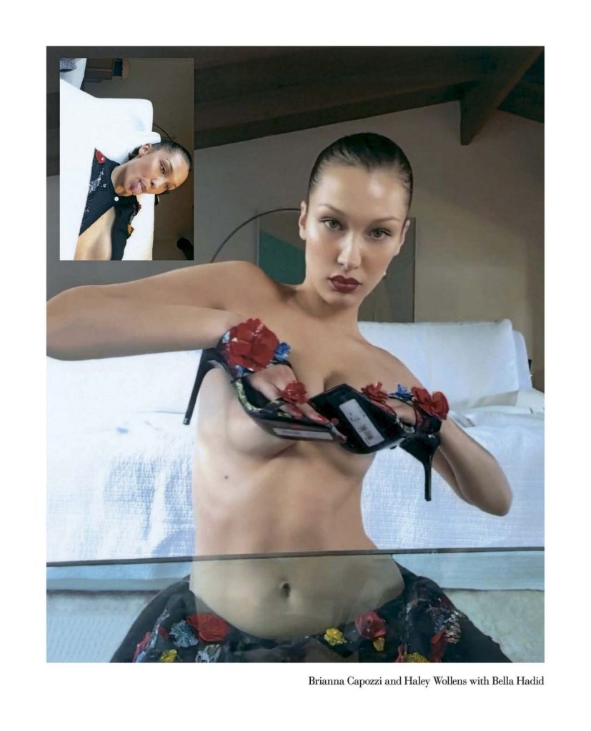 Bella Hadid Nude For Vogue During COVID 19 Quarantine 6 Photos