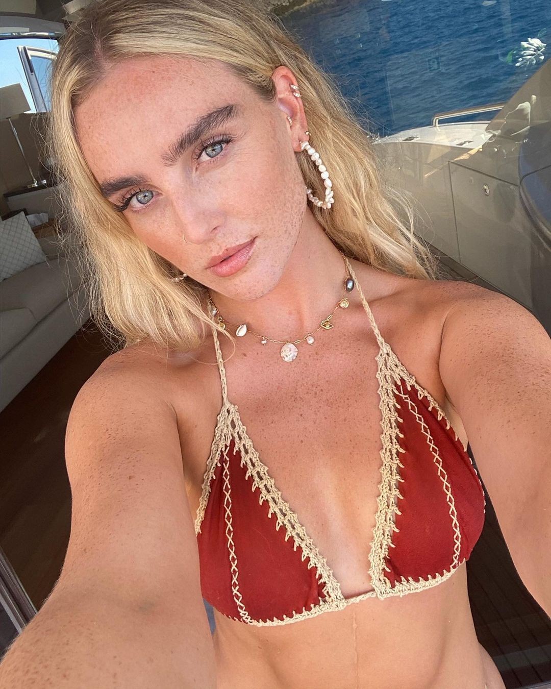 Perrie Edwards Tits IN A Bikini