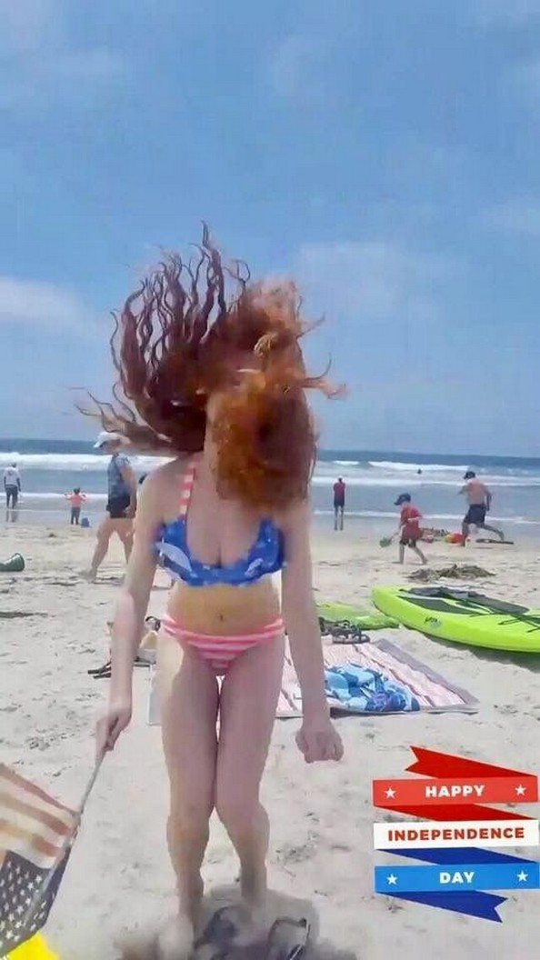 Francesca Capaldi Sexy Bikini