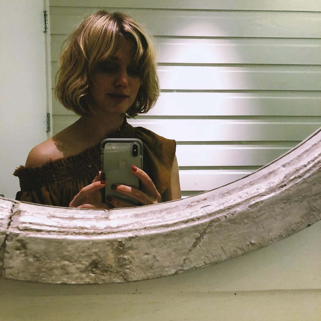 Alison Sudol Selfie