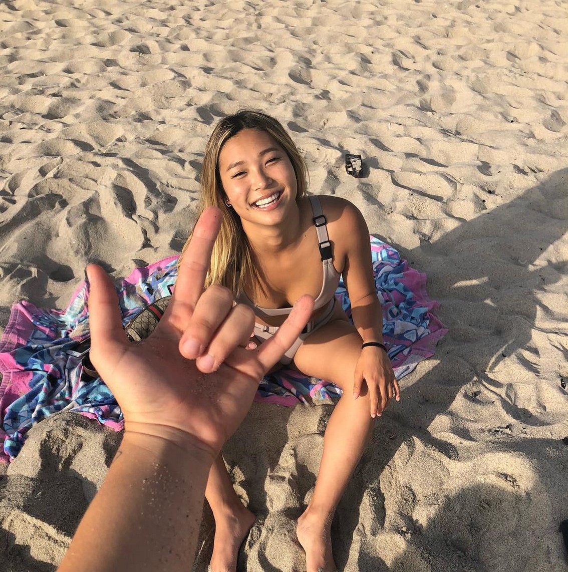 Chloe Kim Sexy Bikini