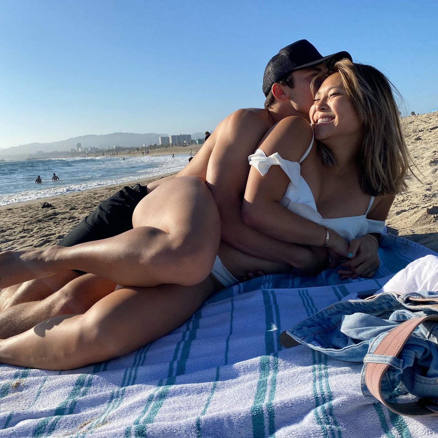 Chloe Kim Bare Foot