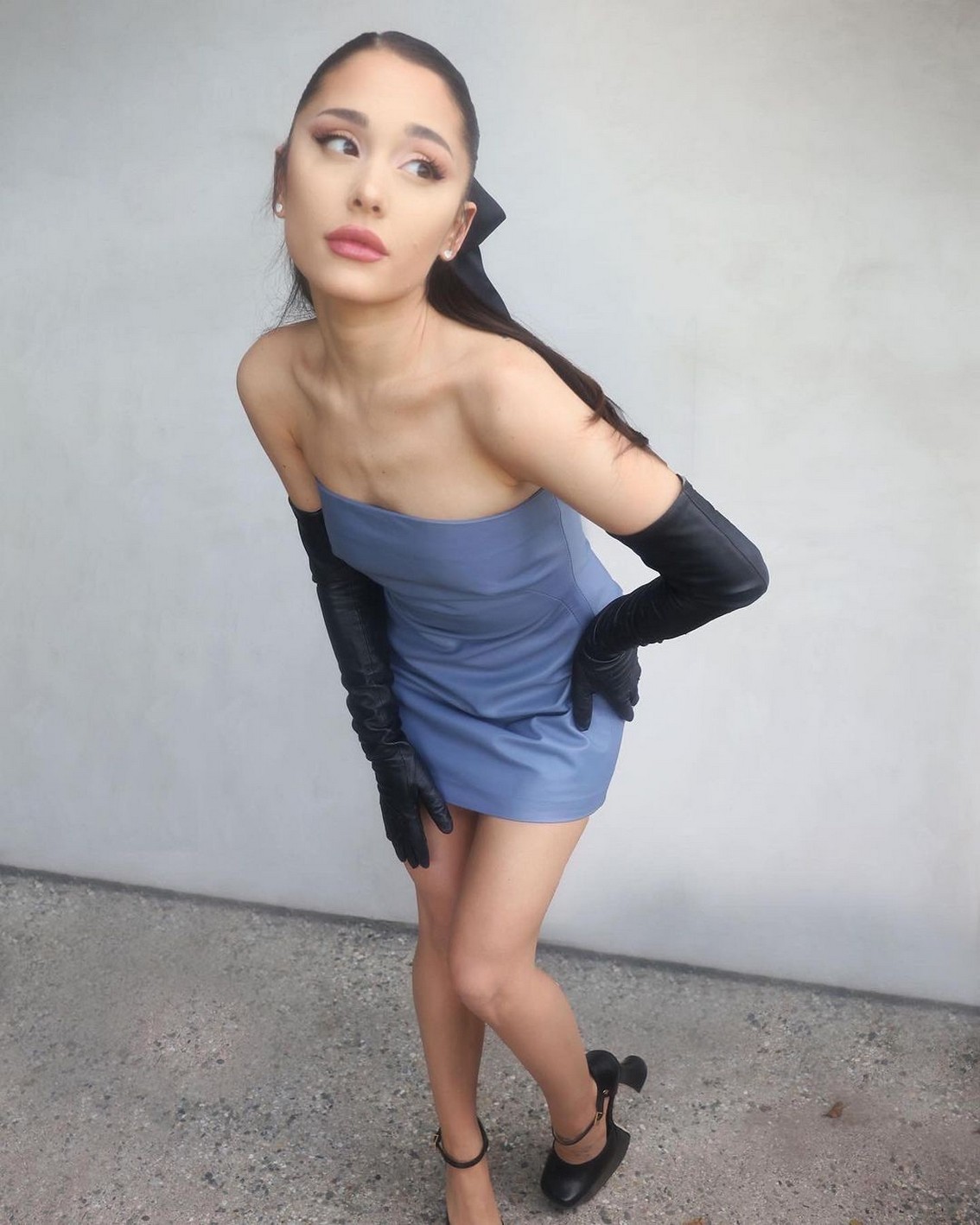 Ariana Grande Hot In Little Dress