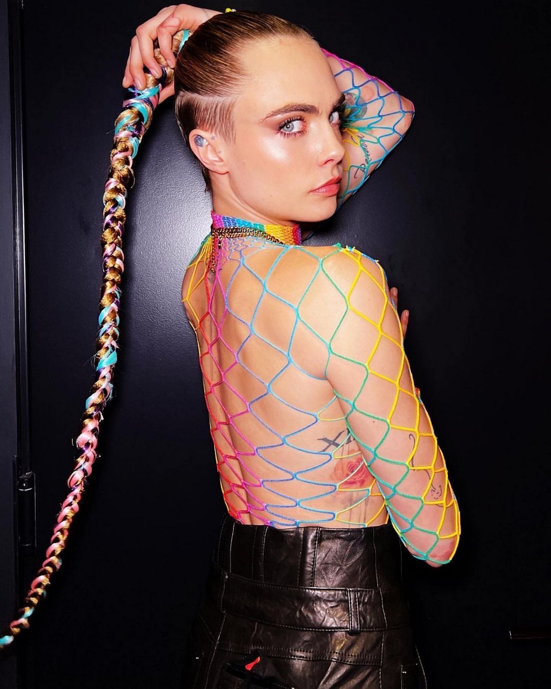 Cara Delevingne Naked For PRIDE