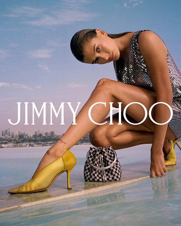 Hailey Bieber For Jimmy Choo