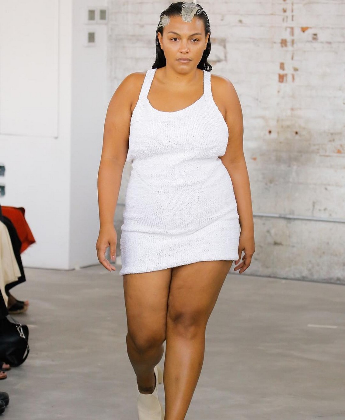 Paloma Elsesser Sexy Plus Size Model