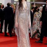 Dakota Johnson Sexy In Gucci "Naked" Dress In Venice (15 Photos)