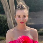 Kaley Cuoco Hot In Scarlet Dress (11 Photos)