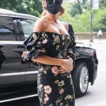 Kate Beckinsale Sexy In Floral Dress