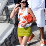 Kendall Jenner Braless With Devin Booker (8 Photos)
