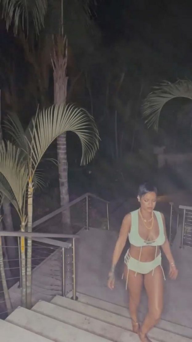 Rihanna Performs A Striptease In The Rain For A Savage X Fenty AD