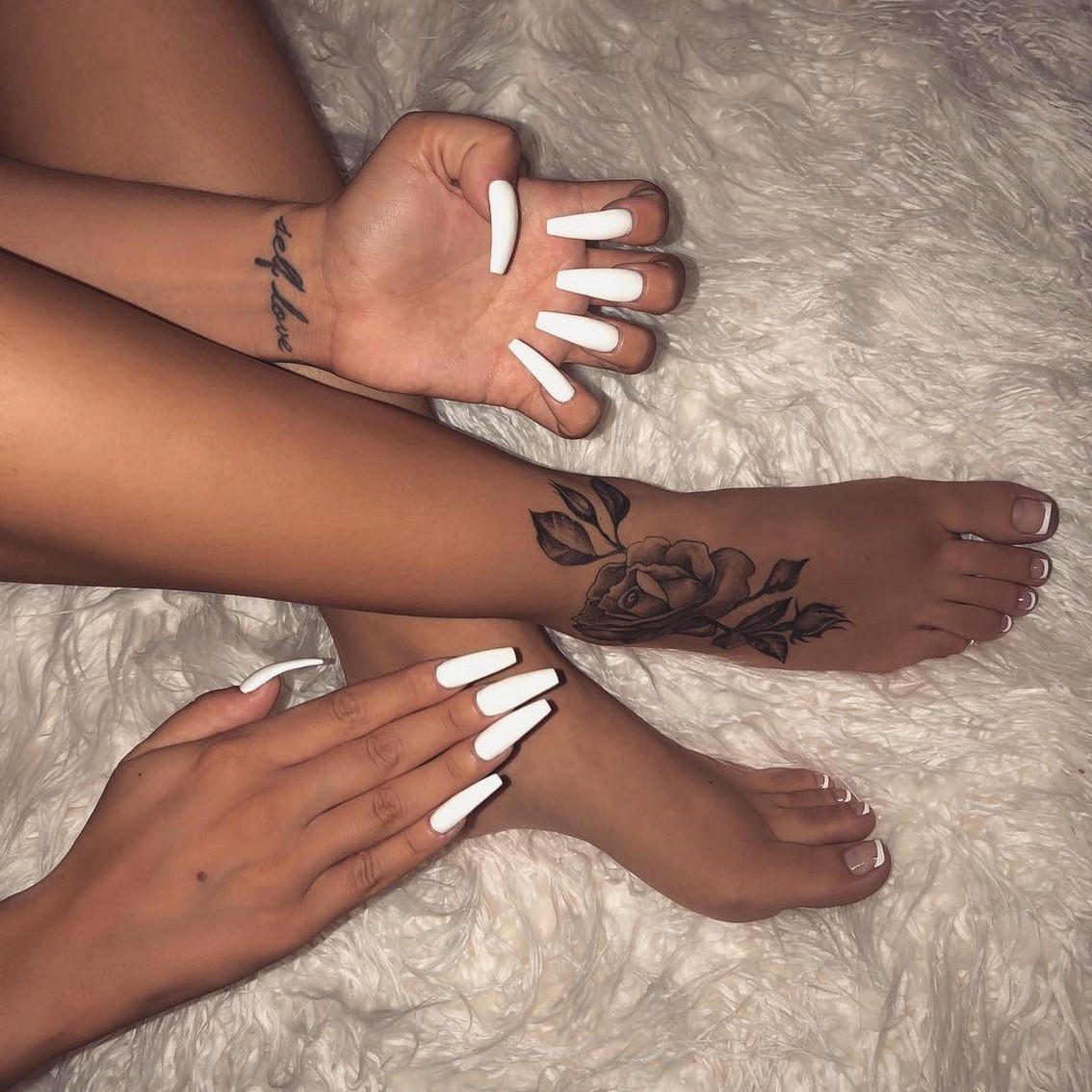 Alycia Tyre's Feet And Nails