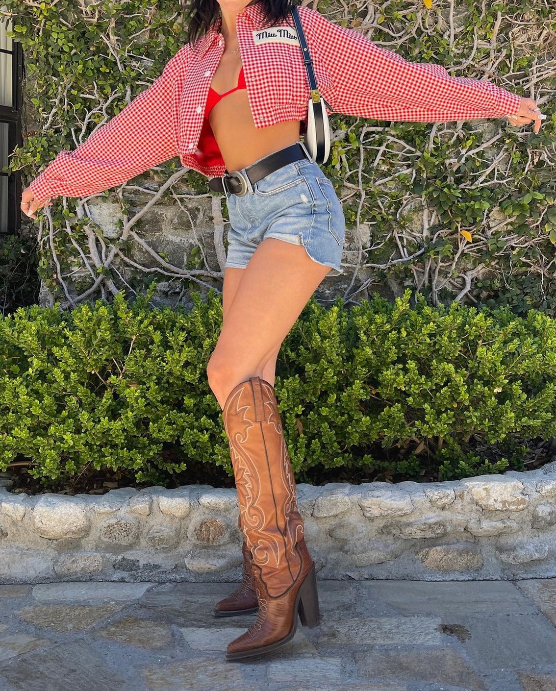 Dua Lipa Sexy Legs In Cowboy Boots