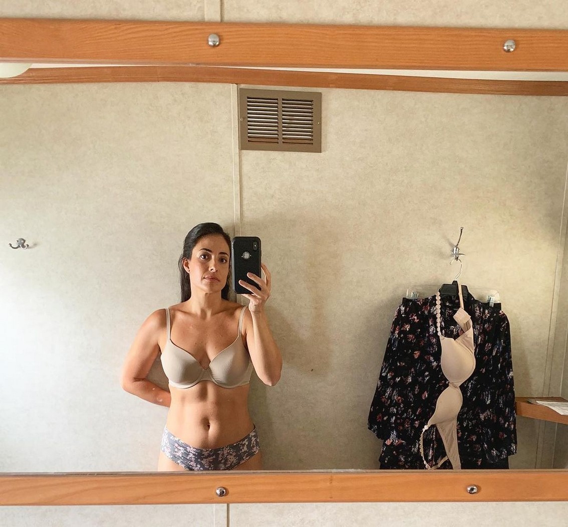 Nicola Correia-Damude Bikini Selfie