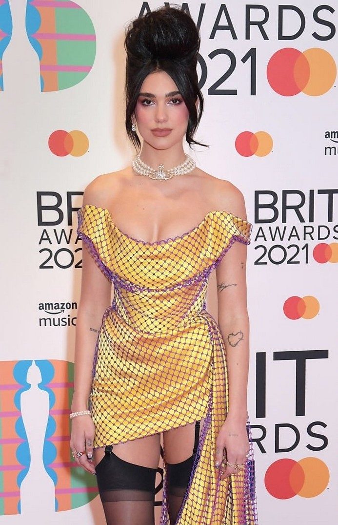 Dua Lipa Britt Award 2021