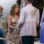 Jennifer Lopez Sexy On The Set Of "Shotgun Wedding" In The Dominican Republic (BTS Shots)