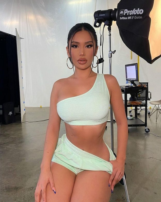 Janet Guzman Sexy BTS