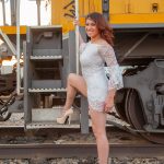 Eve Corta The Fappening Nude On The Train (24 Photos)