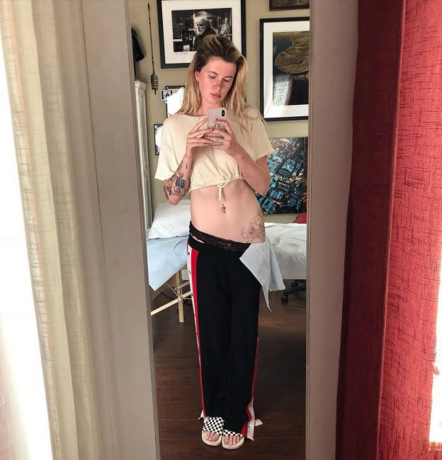 Ireland Baldwin Showed Off A New Tattoo On A Selfie