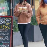 Kate Mara Arrived For Coffee In Tight Leggings (12 Photos)