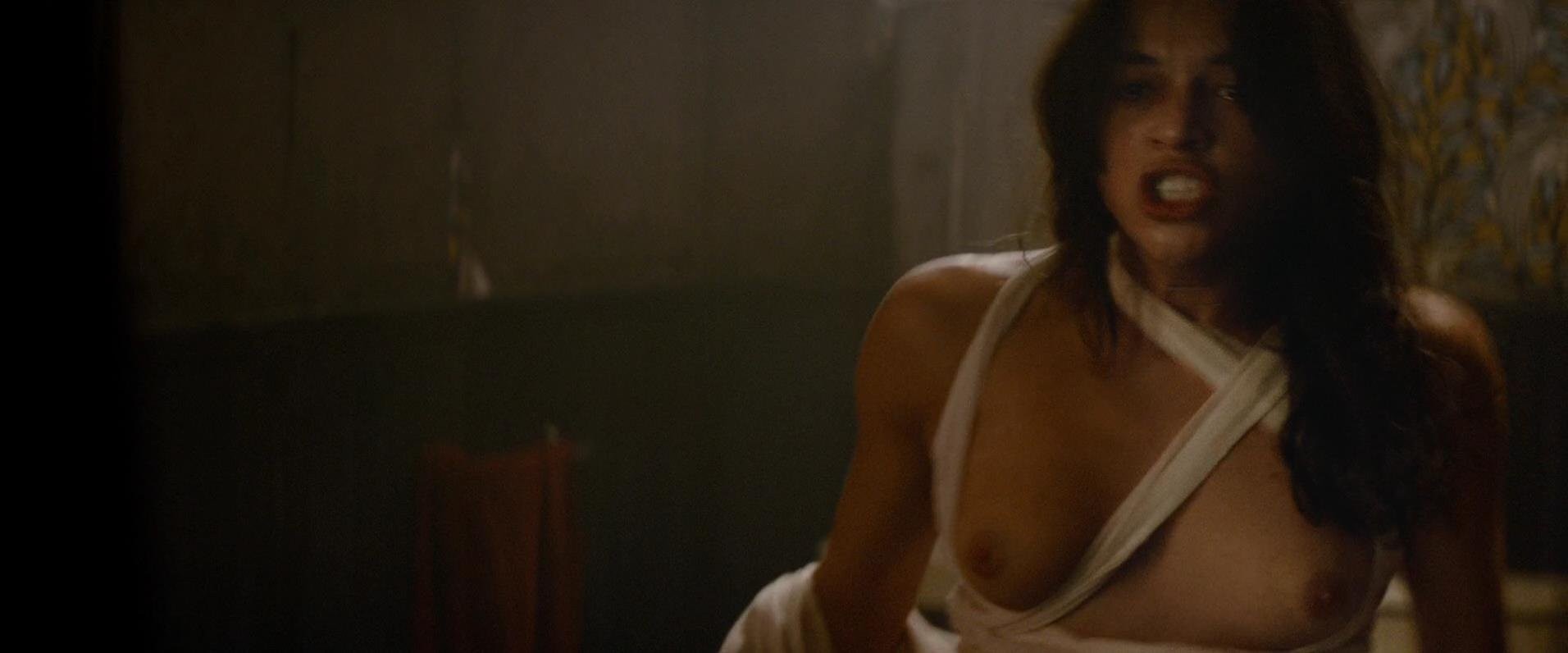 Michelle Rodriguez Machete Kills Nude