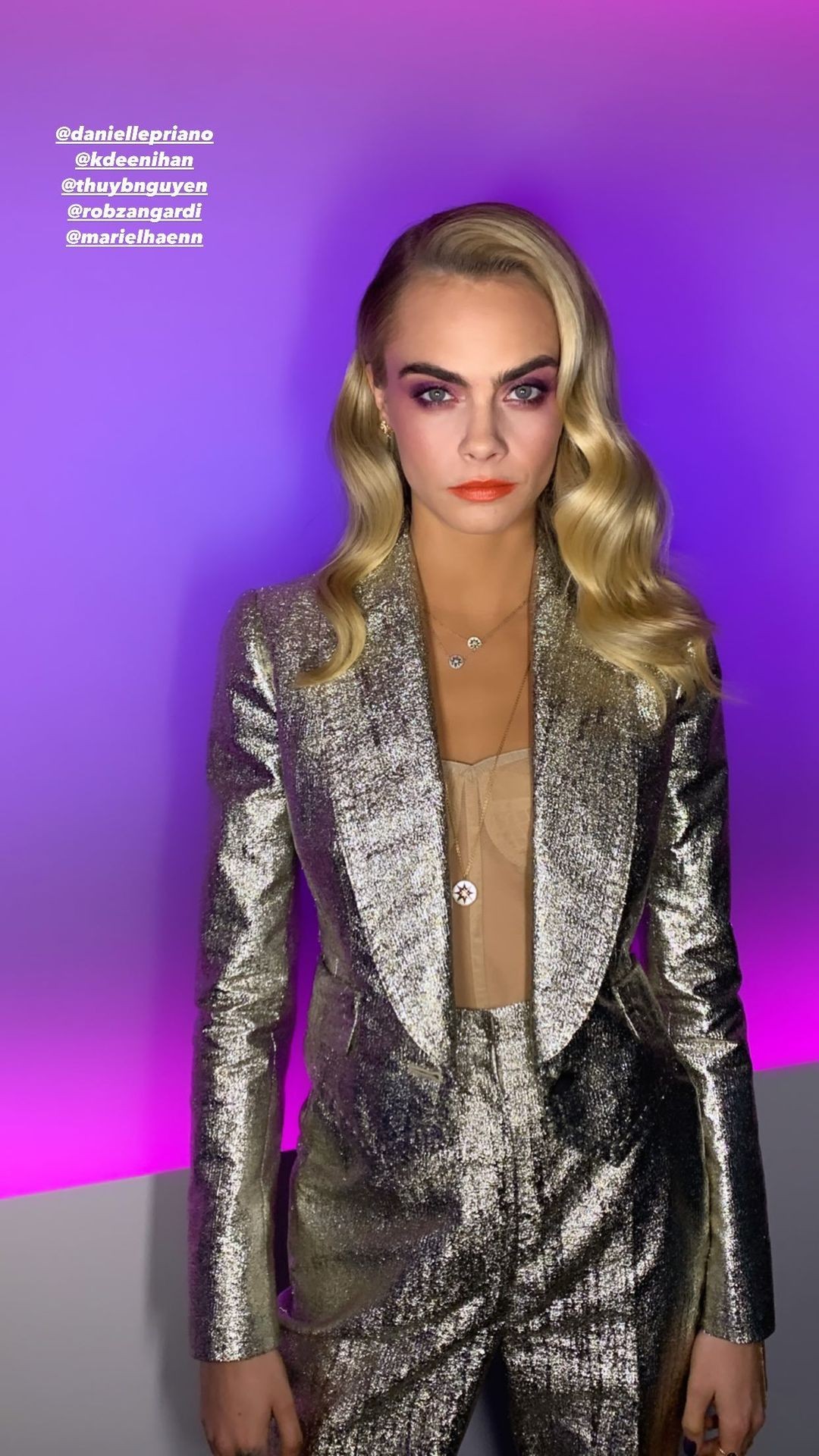 Cara Delevingne Sexy At AMA 2020