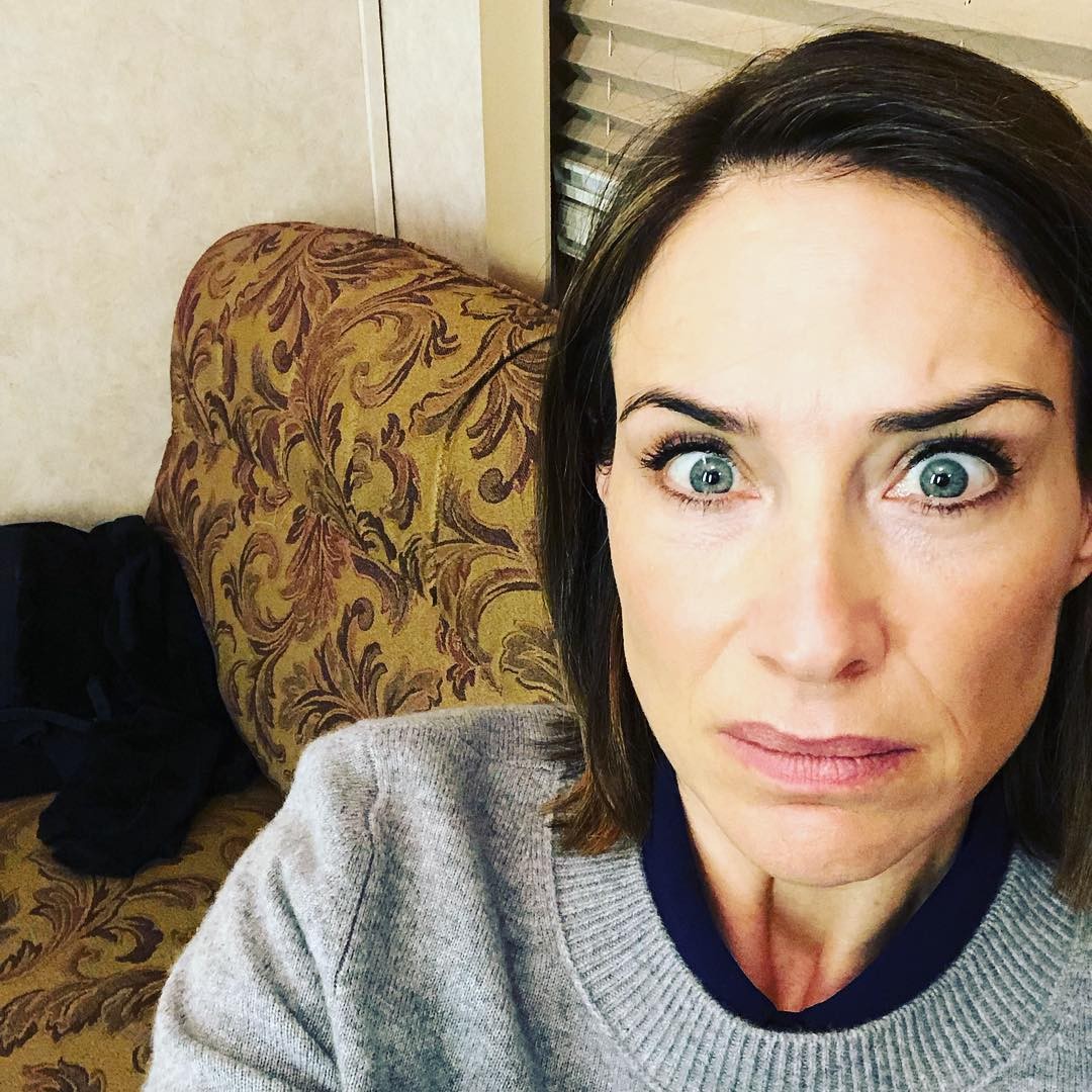 Claire Forlani Selfie