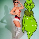 Chanel West Coast's Topless Christmas Greetings