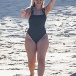 Bebe Rexha Showed Off Her Fat Ass On The Beach (13 Photos)
