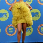 Rita Ora Sexy In Yellow Dress At MTV EMAs 2020 (22 Photos)