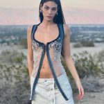 Vittoria Ceretti See Through At Coachella