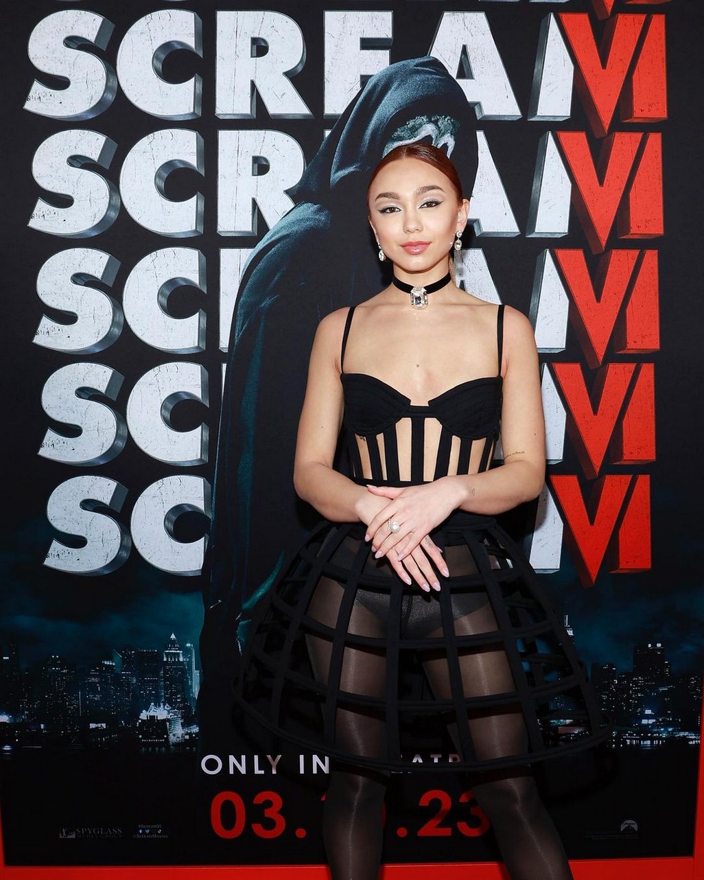 Devyn Nekoda At Scream IV Premiere