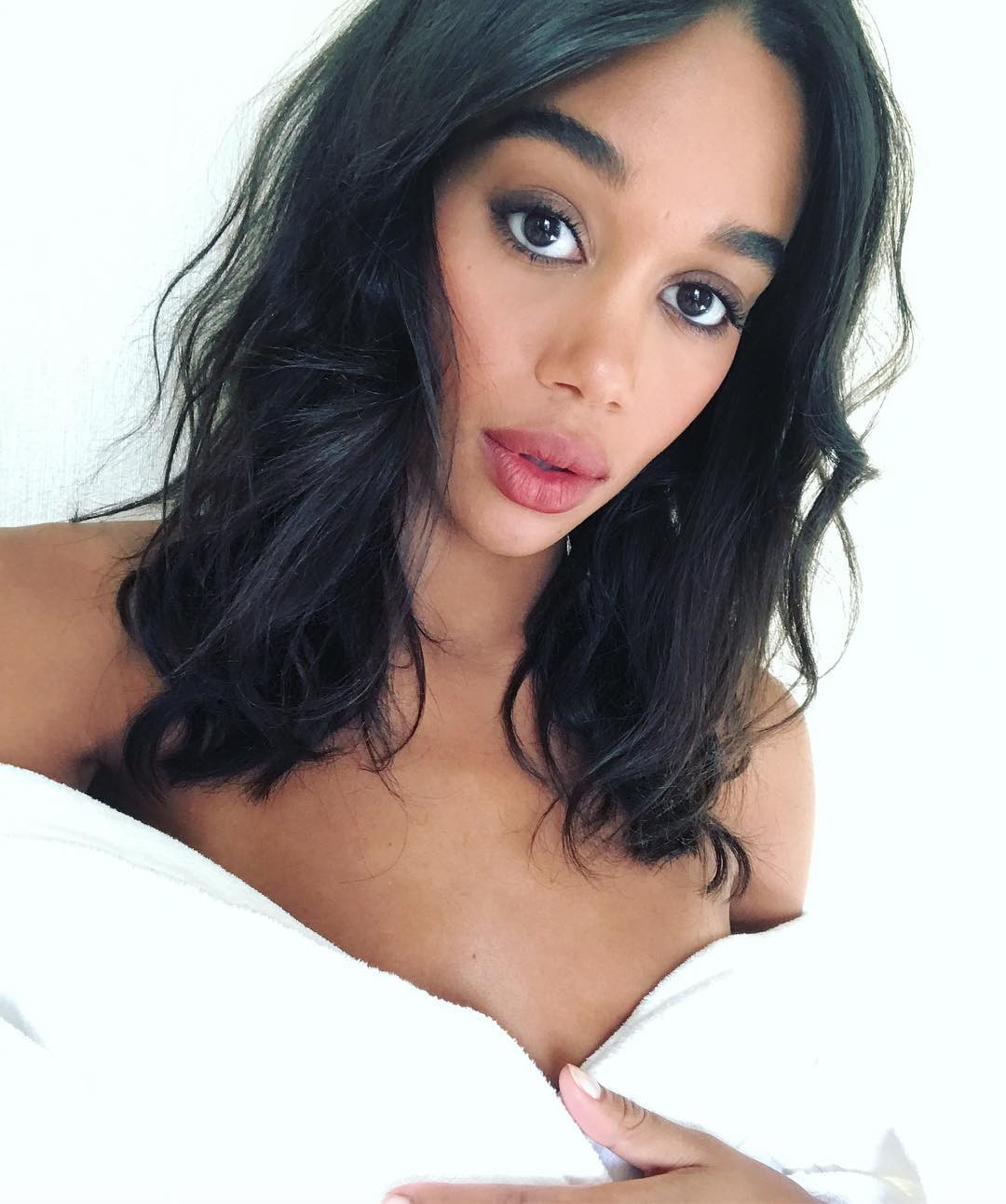 Laura Harrier Selfie