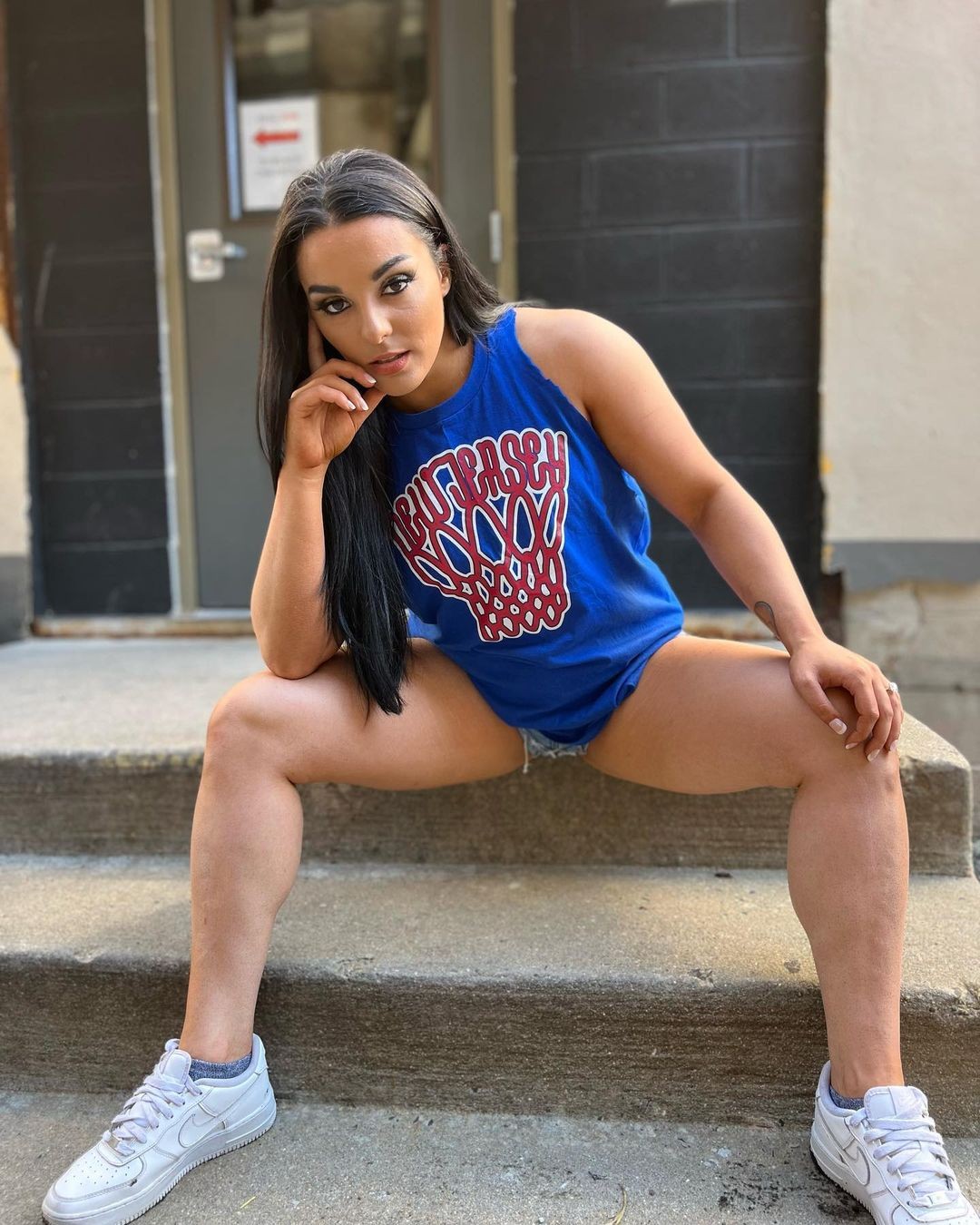 Deonna Purrazzo Split Her Legs