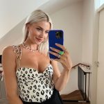 Lena Gercke Tits On Selfie