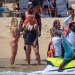 Amber Rose And Two Sexy Girls On the Beach (13 Photos)