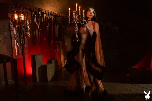 Catjira Fappening Nude In Spooky Halloween Set (51 Photos + Video)