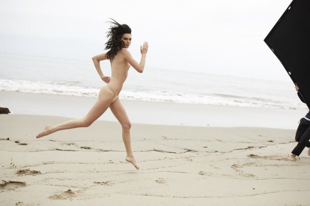 Kendall Jenner Non-Retouched Nude Pics By Russell James ( Photos)