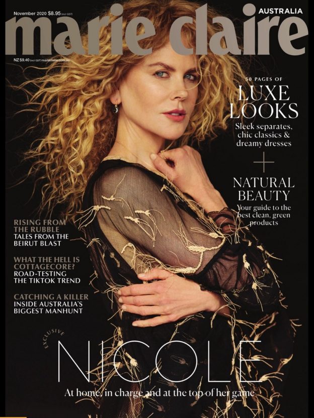 Nicole Kidman Sexy In Marie Claire Australia Nov 2020 (7 Photos)