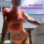 Hailey Bieber Tried On A Sexy Bikini From Inamorata