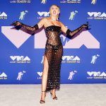 Miley Cyrus In See Through Dress On MTV VMA And Her Hot BTS Look (16 Photos)