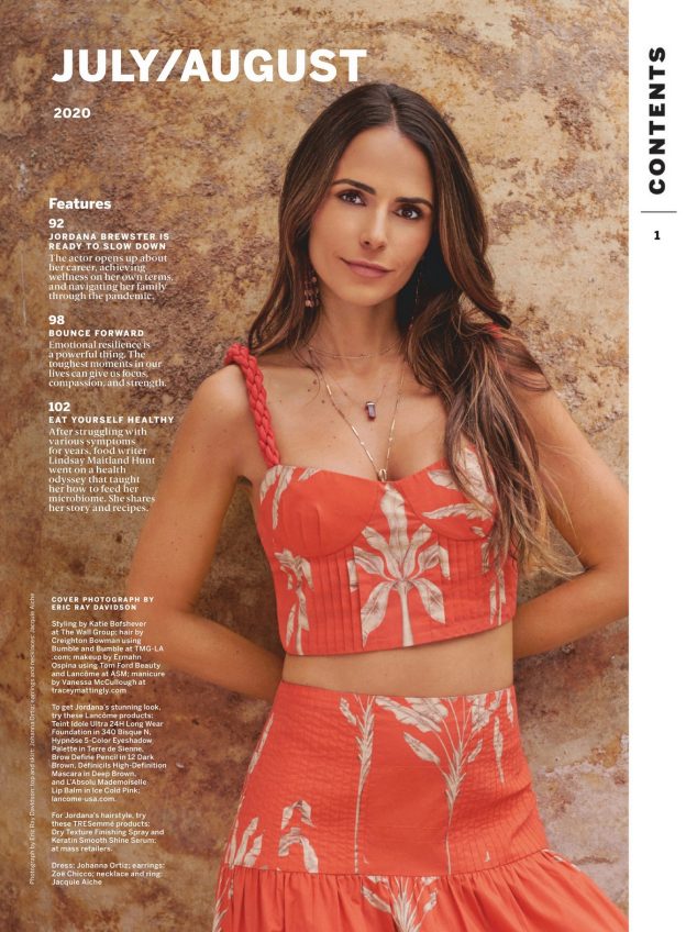 Jordana Brewster Sexy In Health Magazine 2020 (9 Photos)