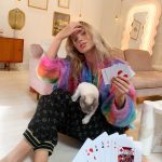 Elsa Hosk At Home In A Sexy Gucci Outfit (7 Photos)