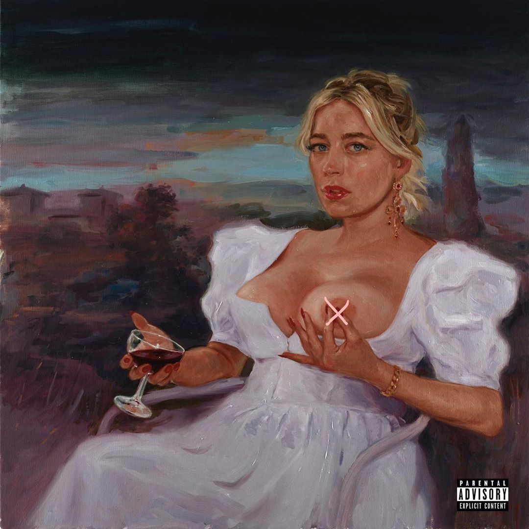 Caroline Vreeland Nude  on The Cover of "Notes on Sex and Wine"