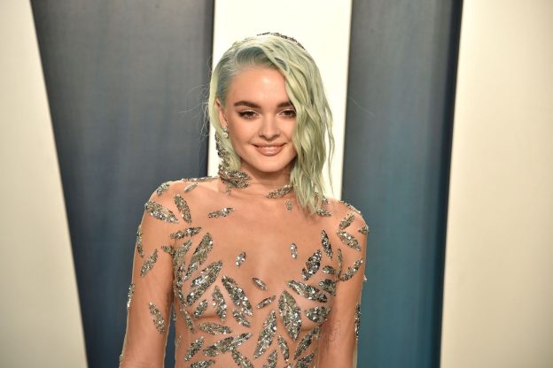 Charlotte Lawrence in Nude Dress (33 Photos)