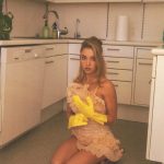 Sydney Sweeney  hot on her knees