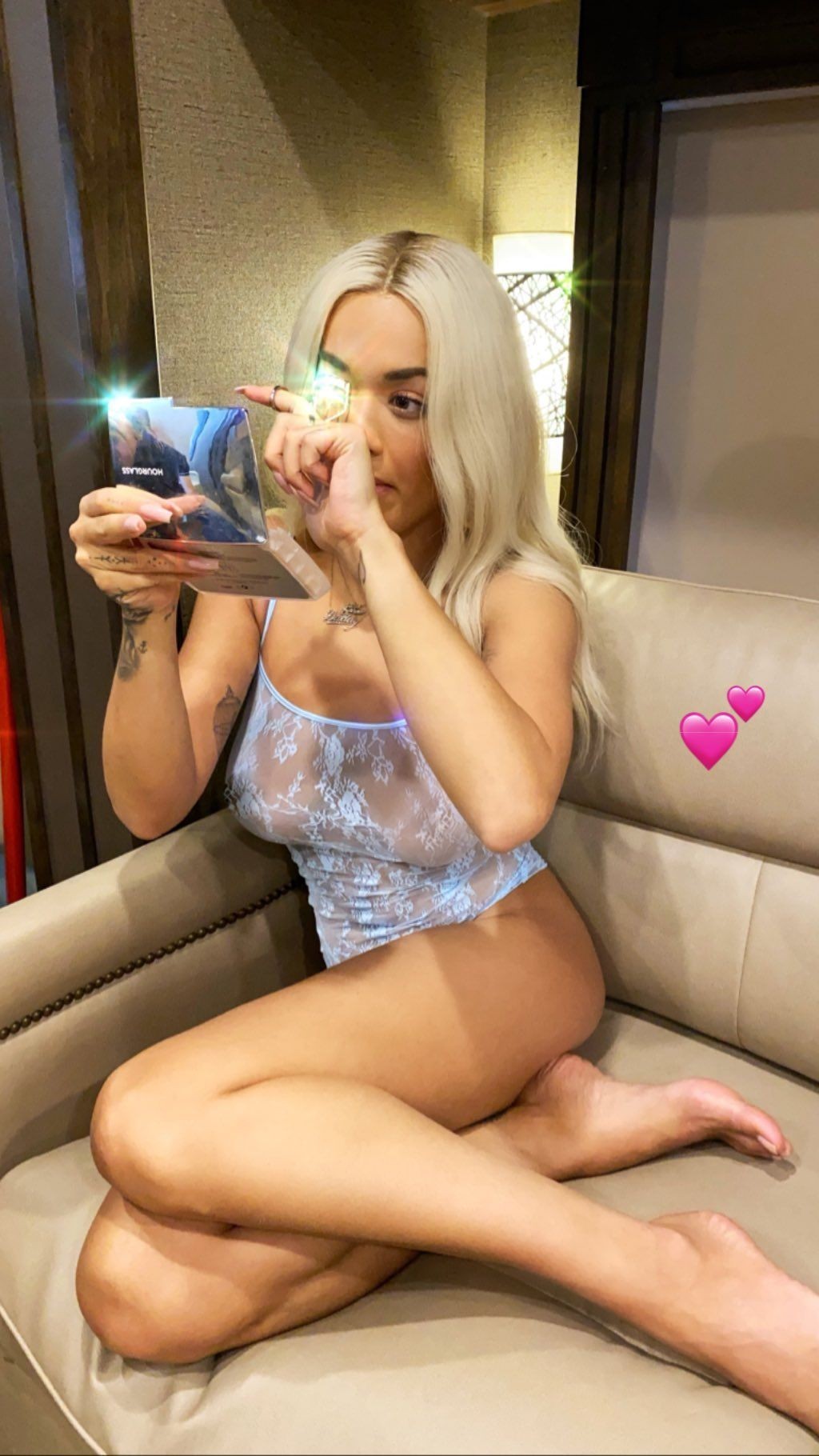 Rita Ora Sweet Feet And Tits