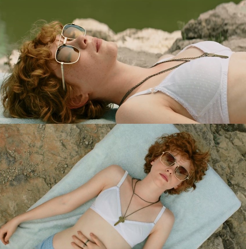 Sophia Lillis Lingerie