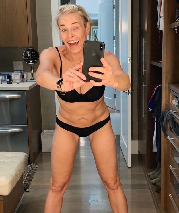 Chelsea Handler Sexy Lingerie Selfie