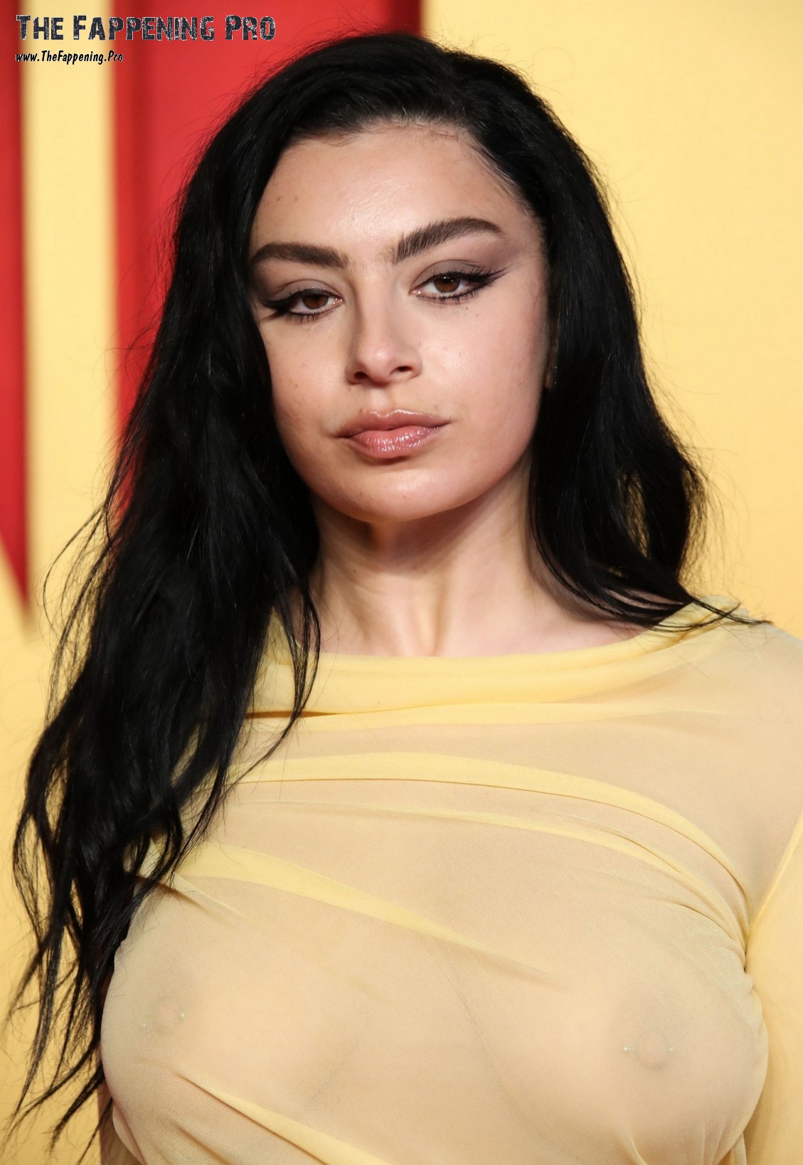 Charli XCX Tits At 2024 Vanity Fair Oscar Party in Beverly Hills 